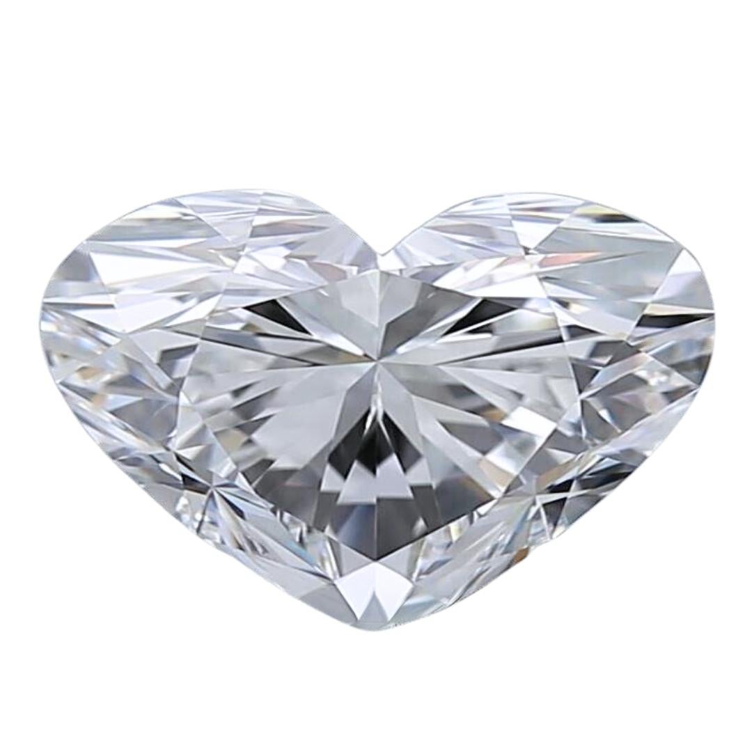 Lovely 3.01ct Ideal Cut Heart-Shaped Diamond - GIA Certified  For Sale 2