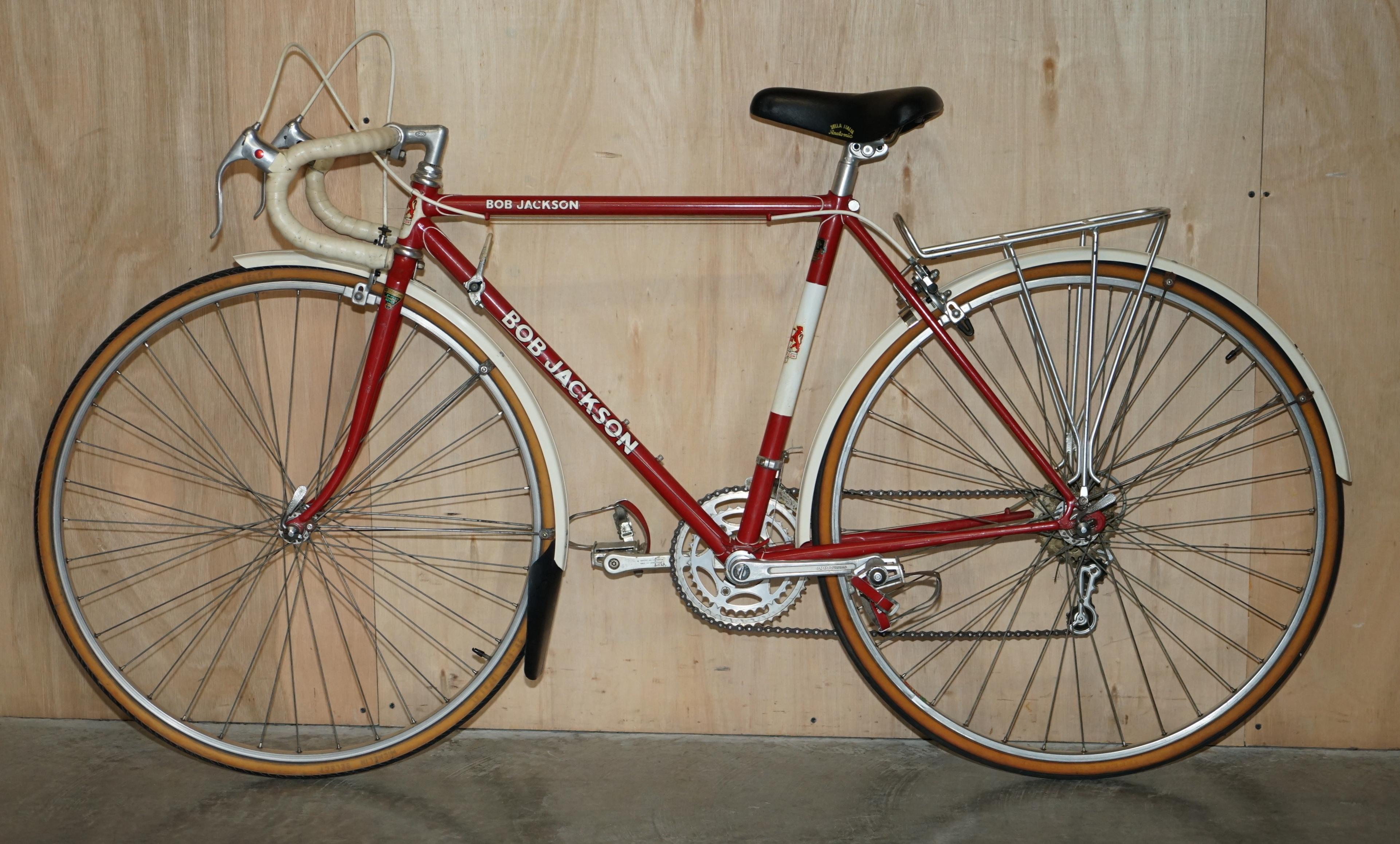 Lovely Vintage Bob Jackson Reynolds 531 Touring Winter Trainer Road Bike For Sale 10