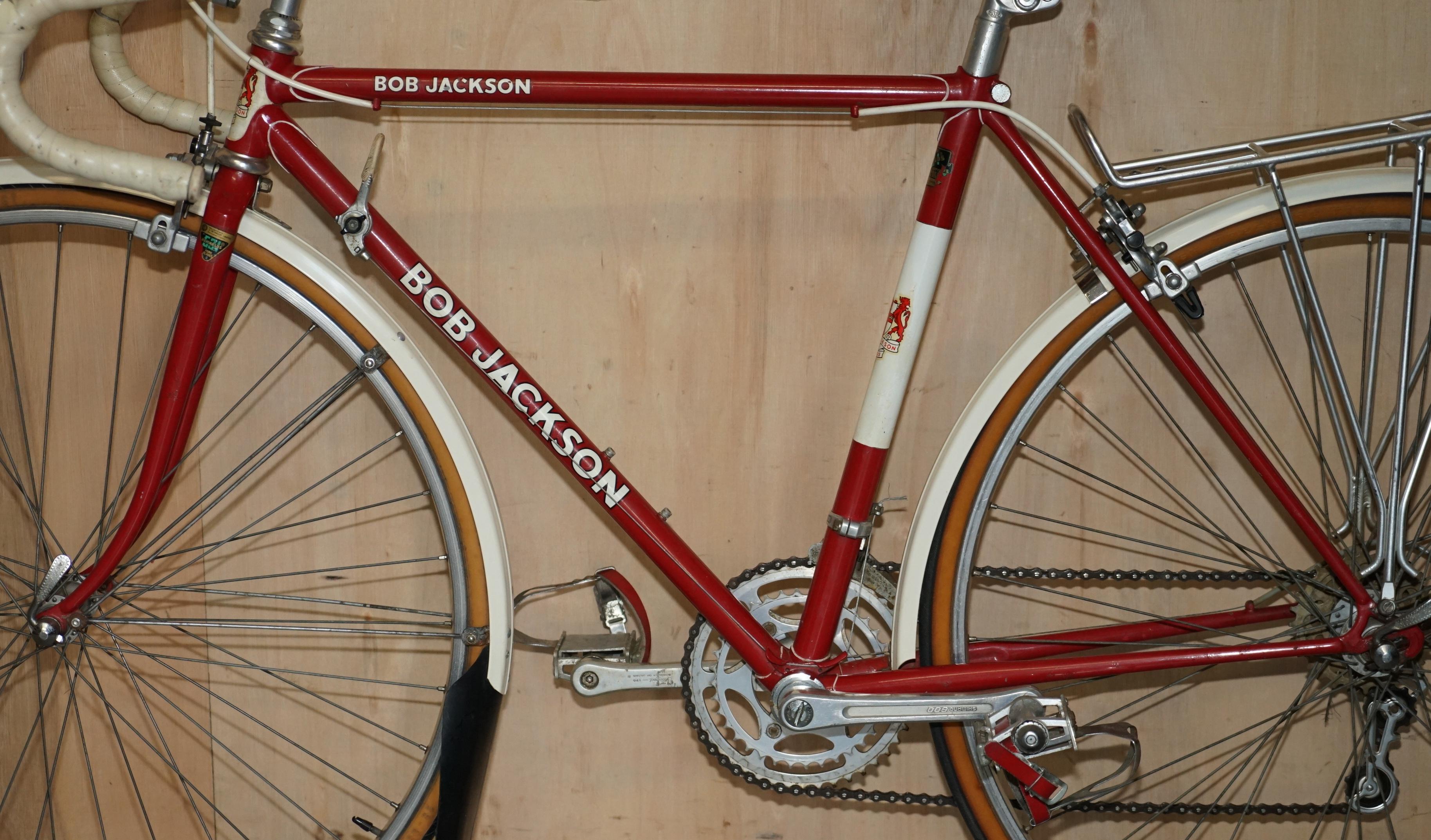 Lovely Vintage Bob Jackson Reynolds 531 Touring Winter Trainer Road Bike For Sale 11