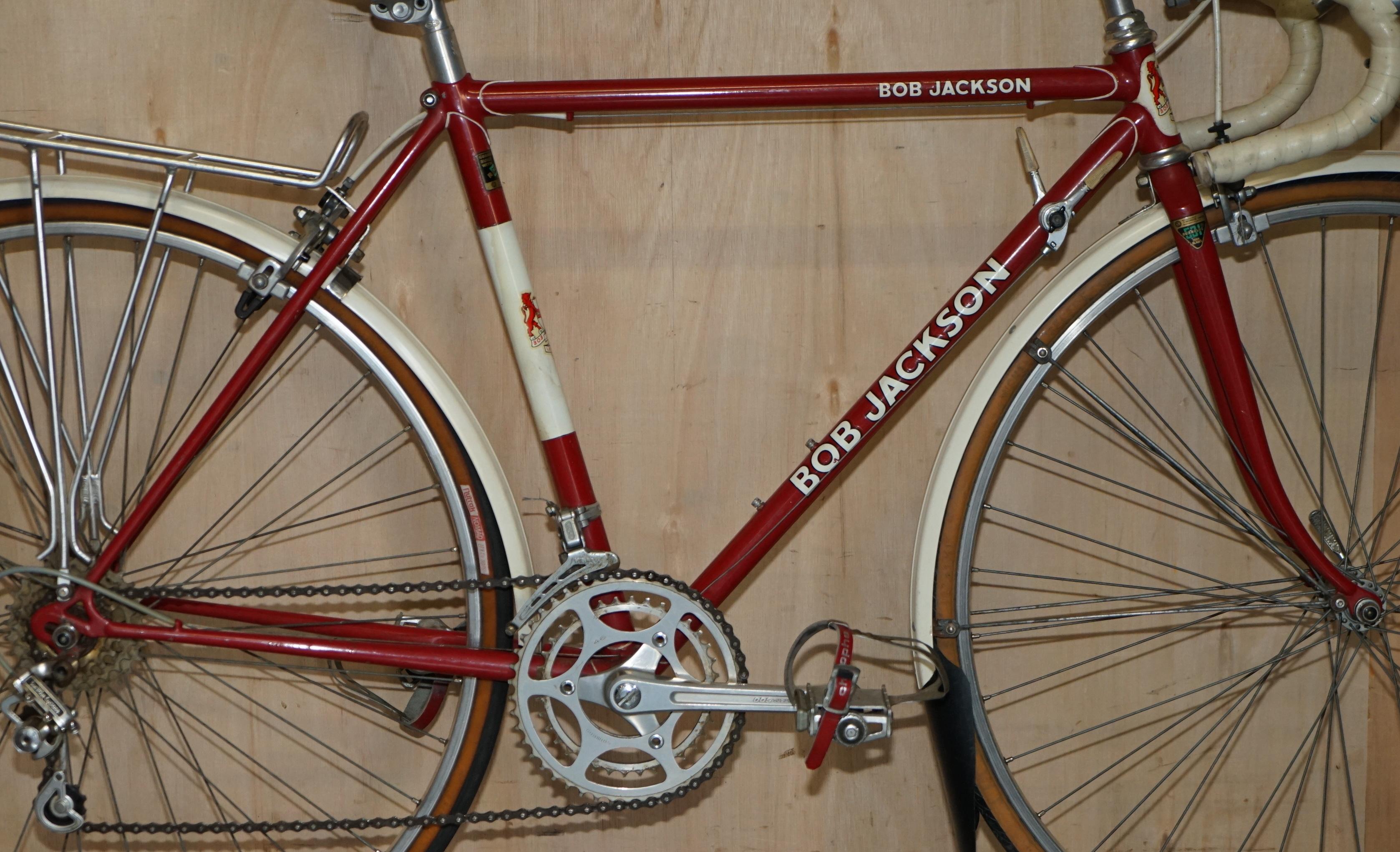 We are delighted to offer for sale this stunning Vintage Bob Jackson Reynolds 531 Steel Touring Winter trainer road bike 

History

I am selling my entire bike collection which comprises of 16 bikes, all luxury high end pieces, there are