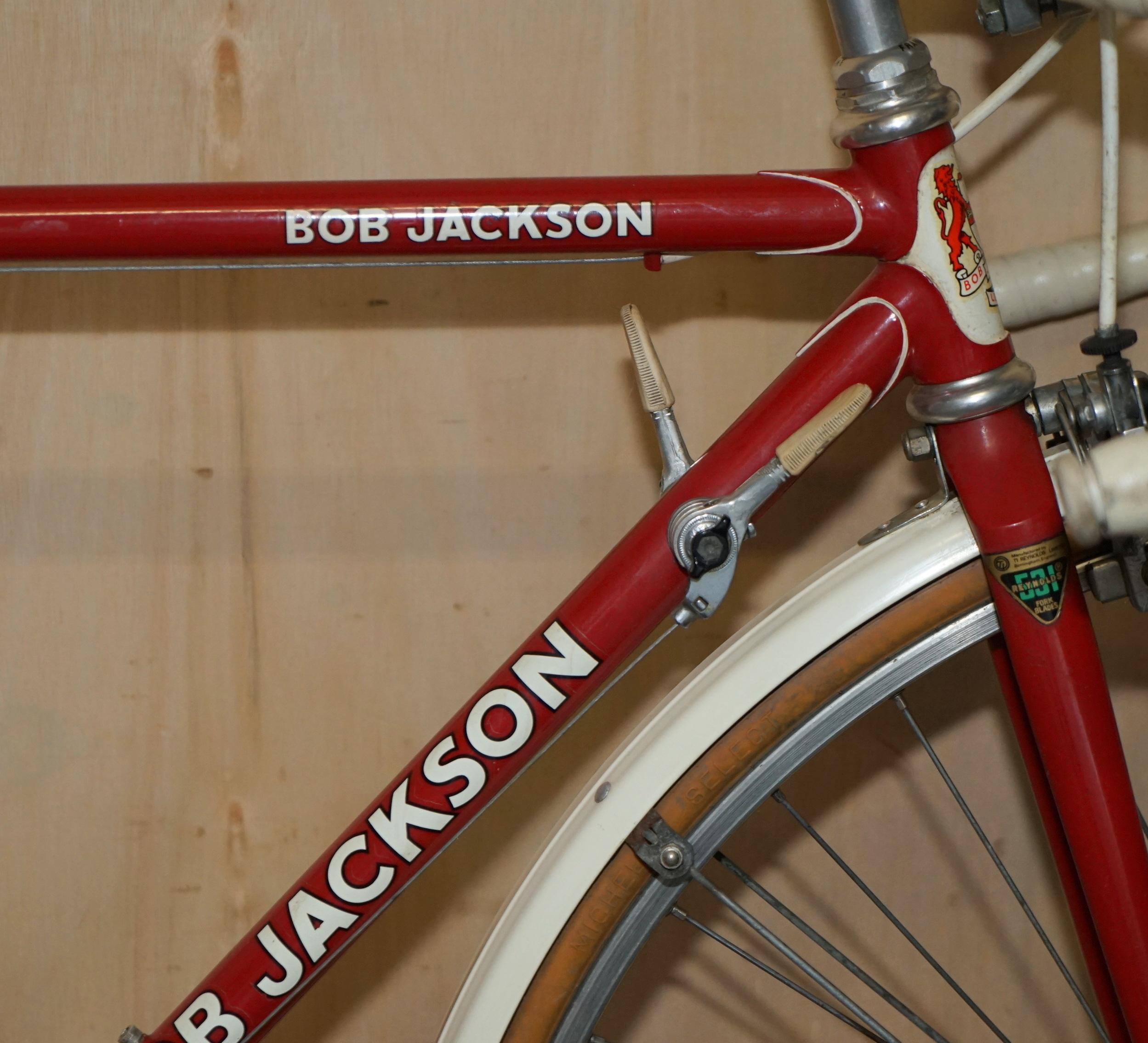 Other Lovely Vintage Bob Jackson Reynolds 531 Touring Winter Trainer Road Bike For Sale
