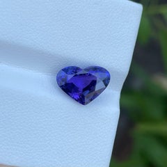 Lovely AAA Quality Tanzanite Gemstone 3.89 Heart-Shaped Tanzanite Stone Jewelry