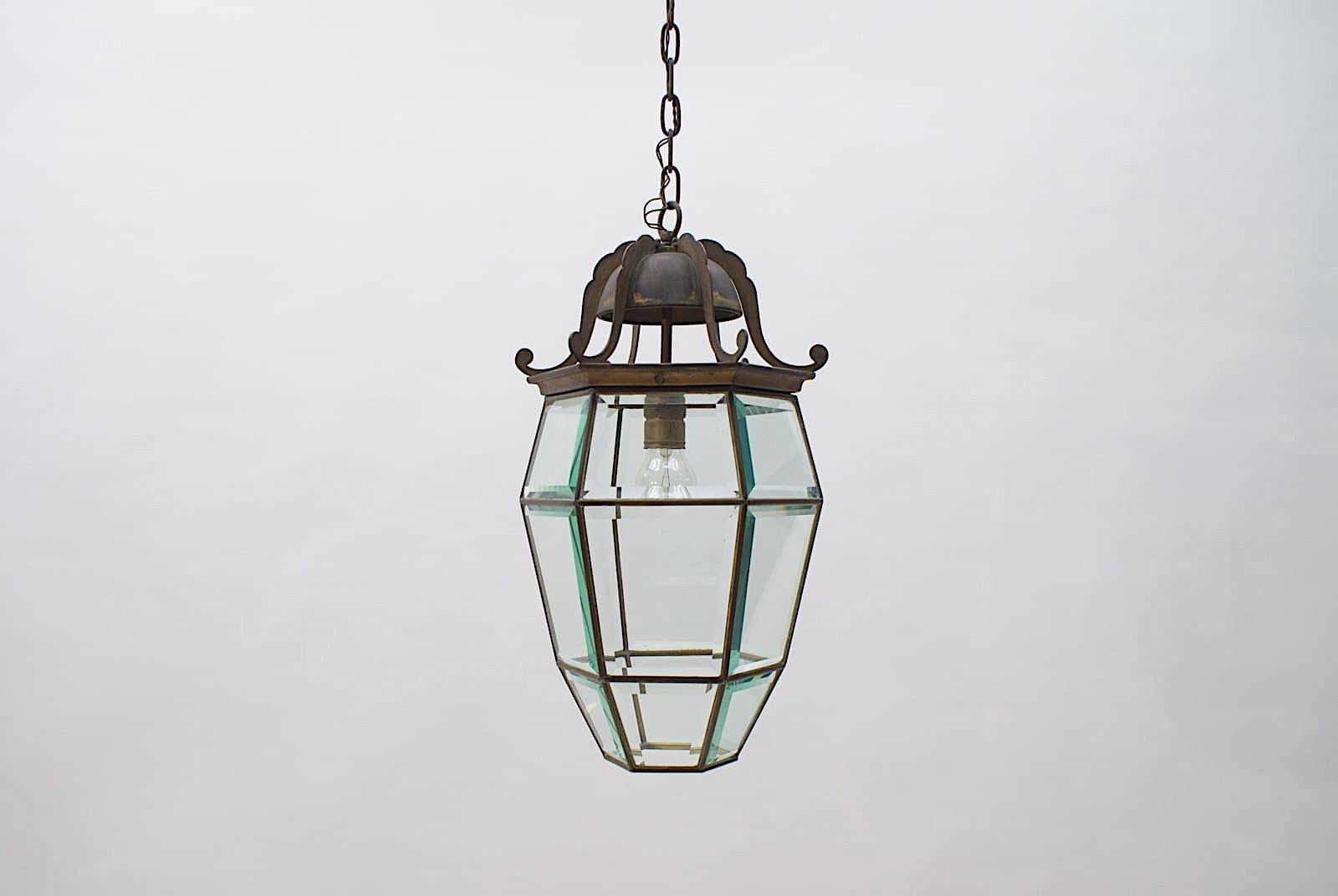 Lovely Adolf Loos Lobmeyr Style Light Cut Glass and Brass, Austria 1930s

Diameter: 11.03 in (28 cm)
Height: 36.62 in (93 cm)

Amazing Adolf Loos / Josef Hoffmann Style Vienna Secession Pendant Lamp, Austria, circa 1915-1930. Antique patinated brass