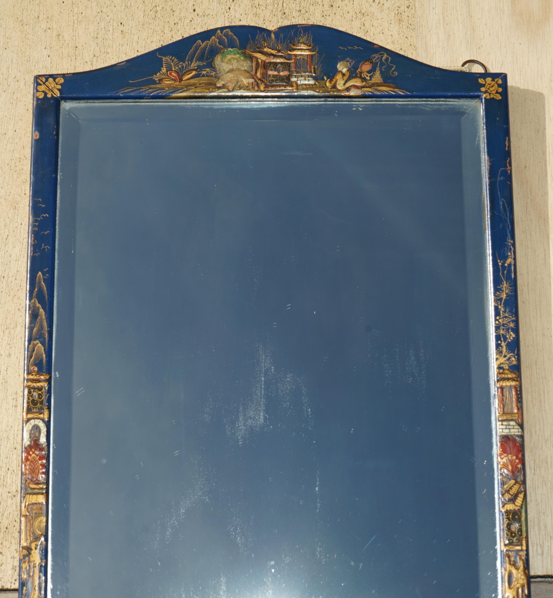 Royal House Antiques

Royal House Antiques is delighted to offer for sale this absolutely sublime, circa 1920's Chinese Chinoiserie wall mirror with original foxed glass plate and period painted finish

Please note the delivery fee listed is just a