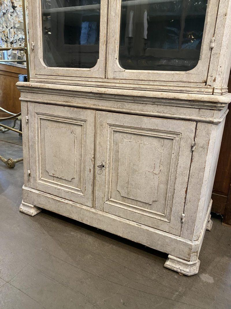 French Lovely Antique Display Cabinet / Tallboy, France