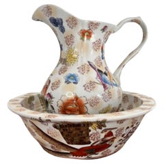 Lovely Vintage Edwardian jug and bowl set 
