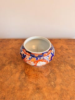 Jolie jardinière japonaise ancienne en imari