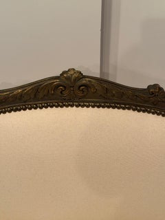 Lovely Antique Louis XVI Style Newly Upholstered French Settee Loveseat