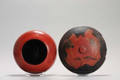 Lovely Antique Meiji Period Japanese Lacquer Box, 19th Century