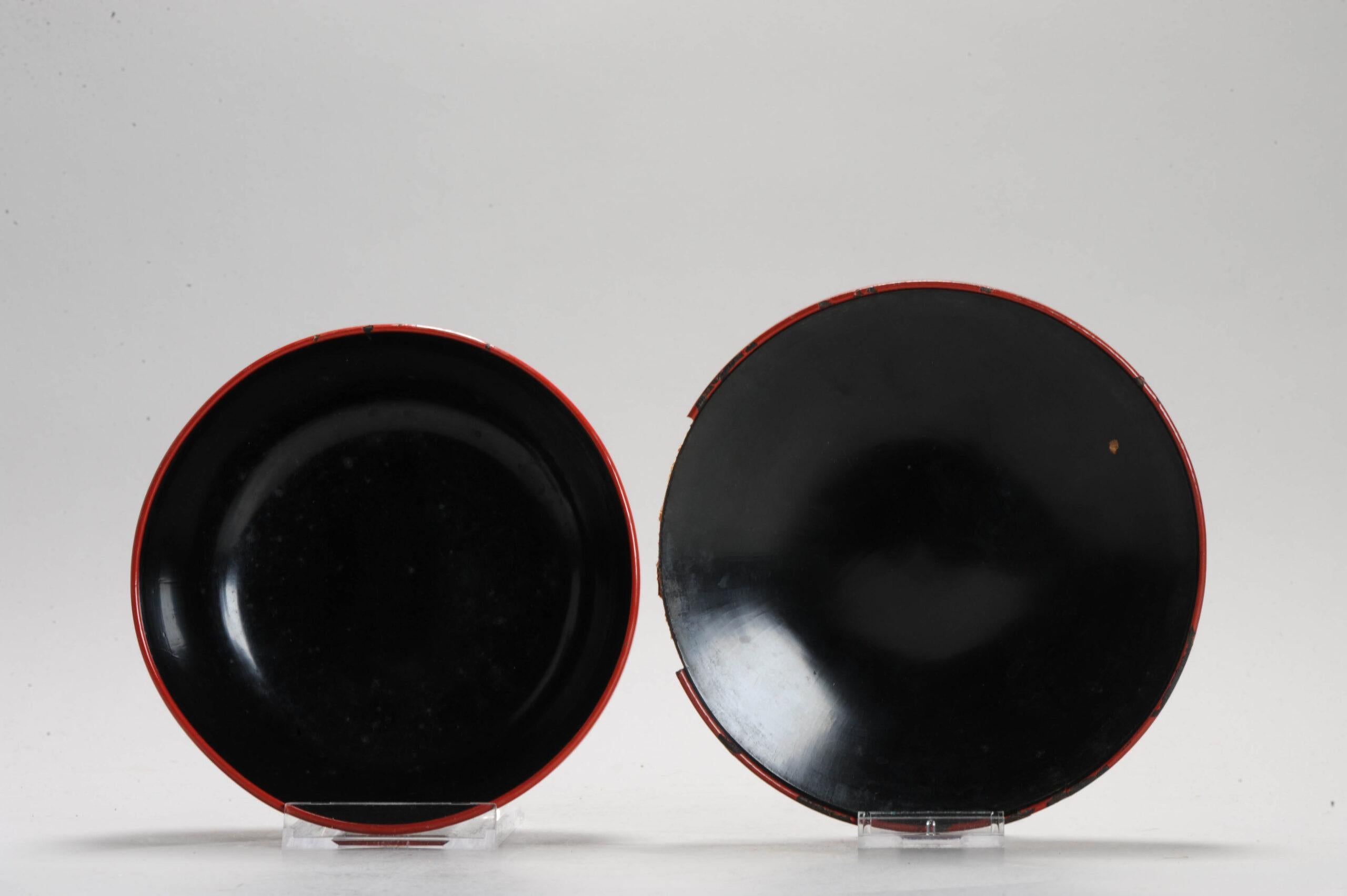 Preciosa Caja Antigua de Laca Japonesa del Periodo Meiji, Siglo XIX Japonés en venta
