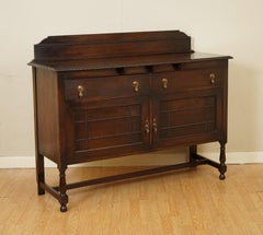 Lovely Antique Oak Victorian Sideboard with Drawers and Doors