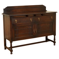 Lovely Vintage Oak Victorian Sideboard with Drawers and Doors