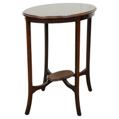 Ravissante table de jardinière ovale en bois de tilleul HARDWOOD J1