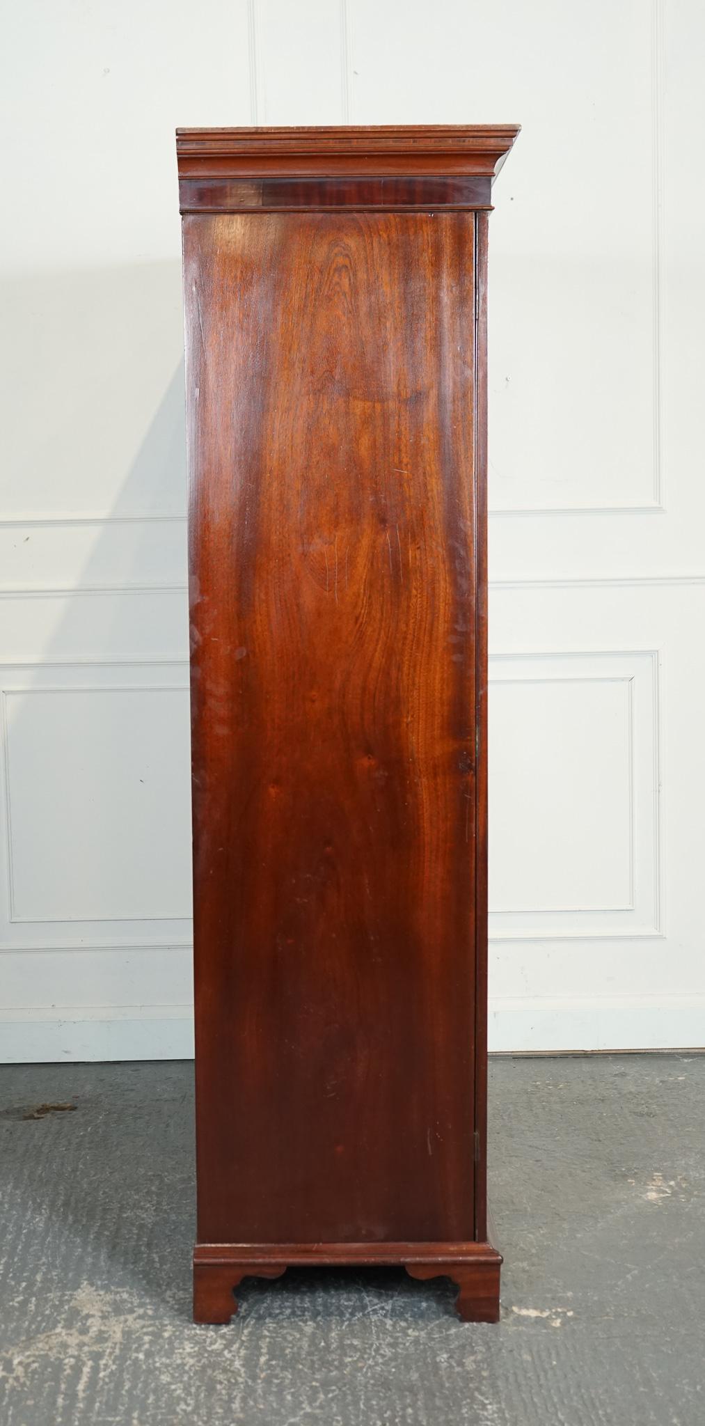 LOVELY ANTIQUE TRiPLE HARDWOOD WARDROBE 4