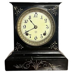 Schöne antike viktorianische Kaminuhr aus Ansonia Clock Company in New York