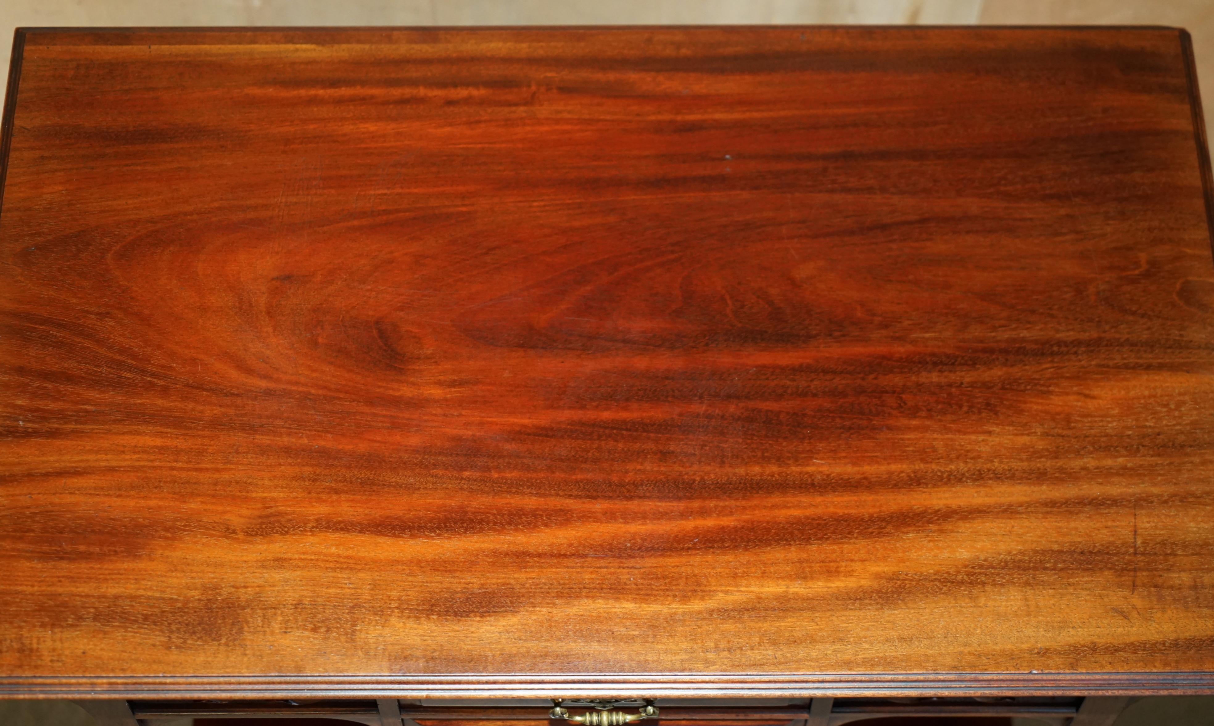 LOVELY ANTiQUE VICTORIAN SHAPLAND AND PETTER DISPLAY CONSOLE TABLE WITH DRAWERS in vendita 4