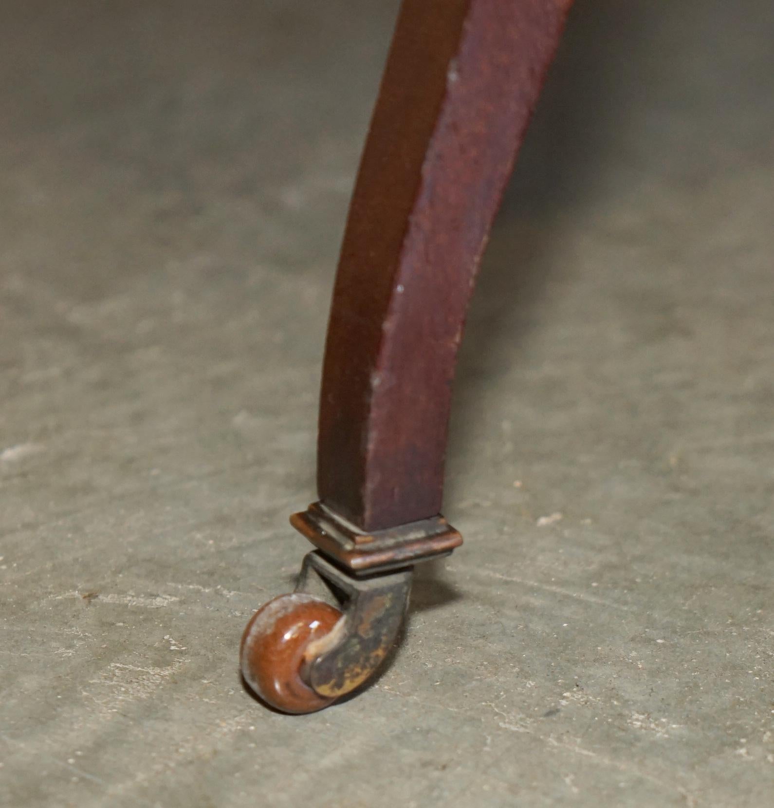 LOVELY ANTiQUE VICTORIAN SHAPLAND AND PETTER DISPLAY CONSOLE TABLE WITH DRAWERS in vendita 1