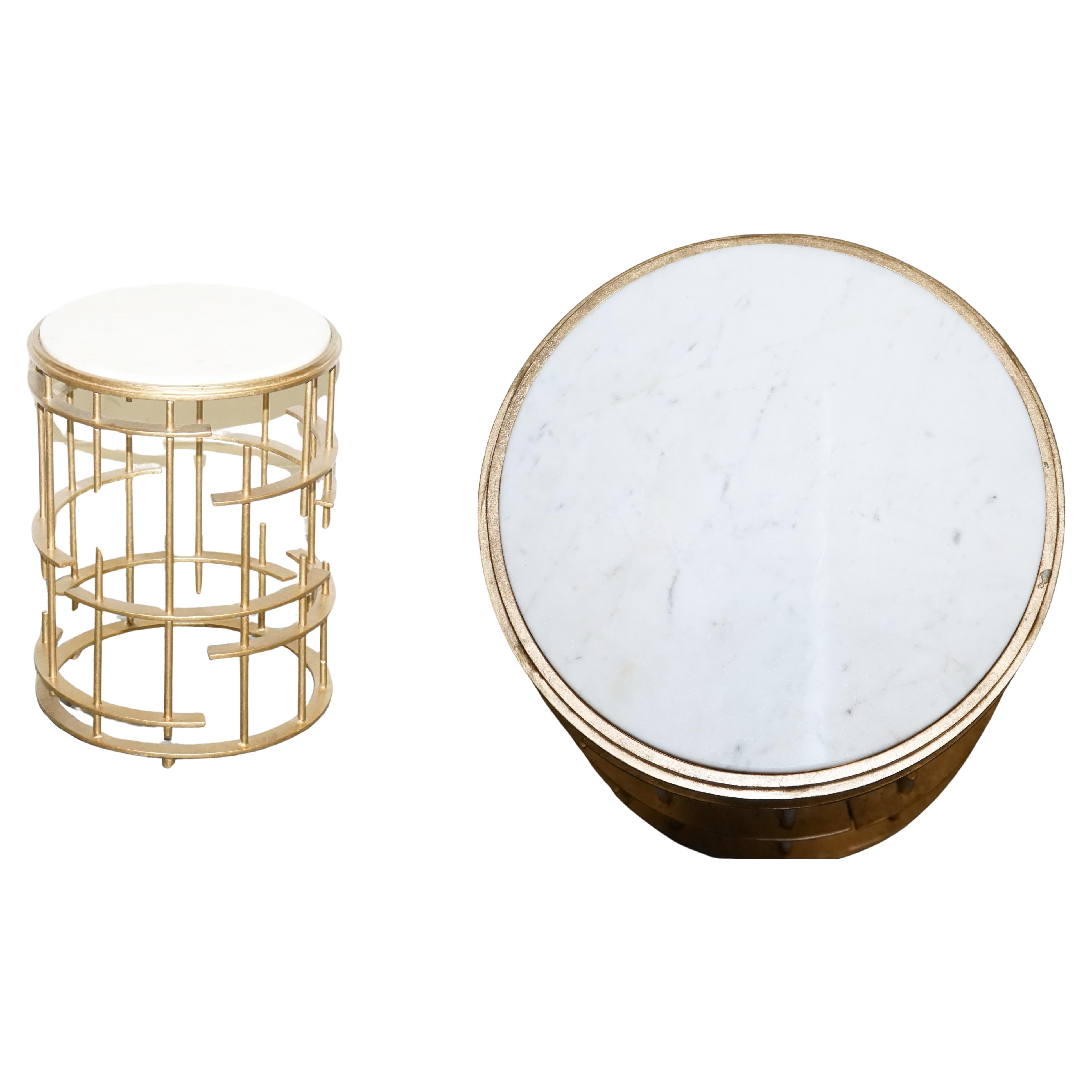 LAMPADA PER PIANTE L'AMABILE STILE ART DECO CILINDRICA CON BASE IN METALLO ORO SiDE DA TAVOLO