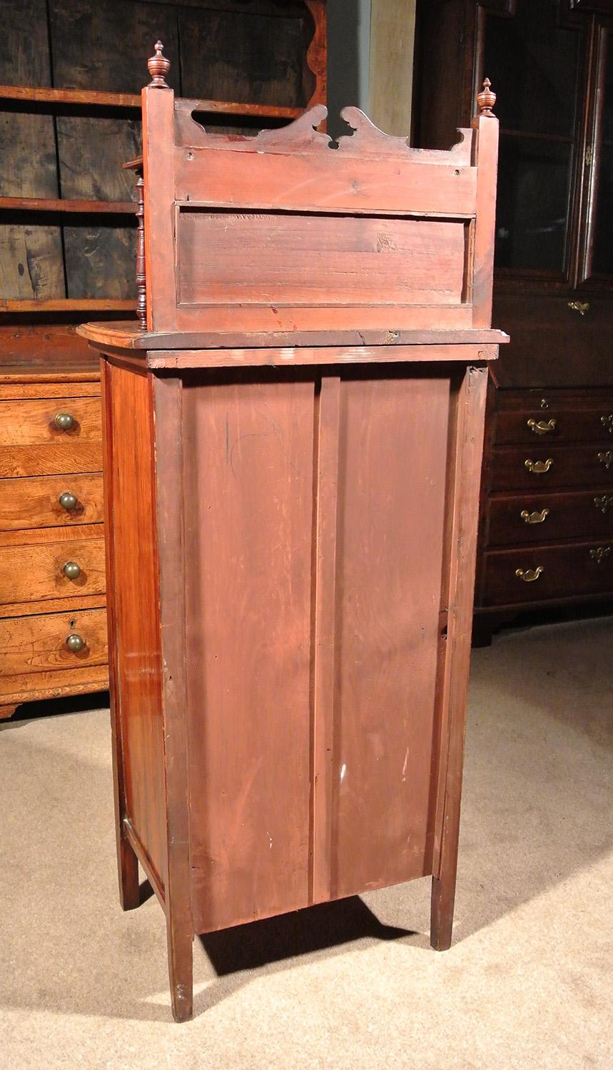 Art Nouveau Marquetry Inlaid Rosewood Display Cabinet, circa 1880 For Sale 1