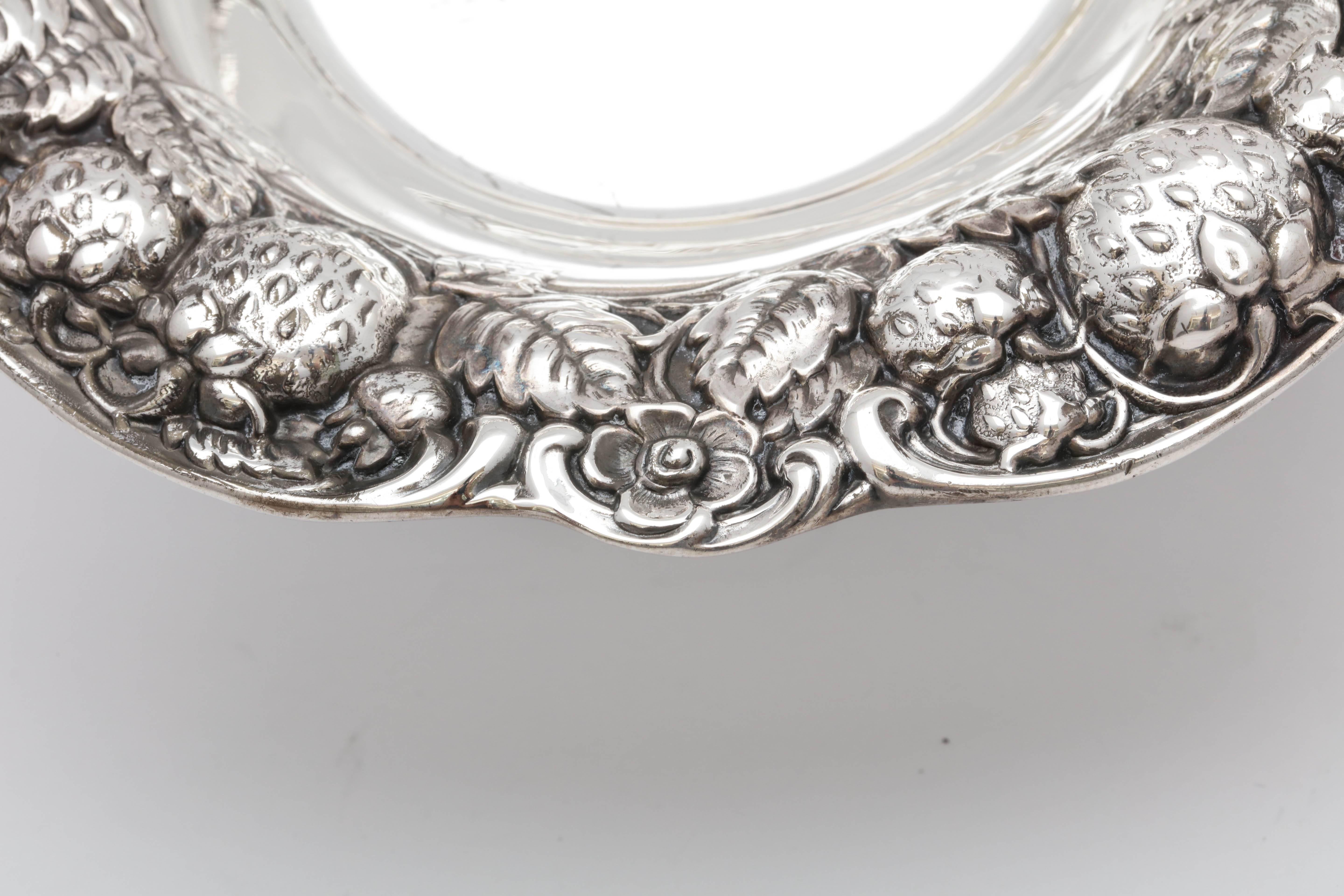 sterling silver compote