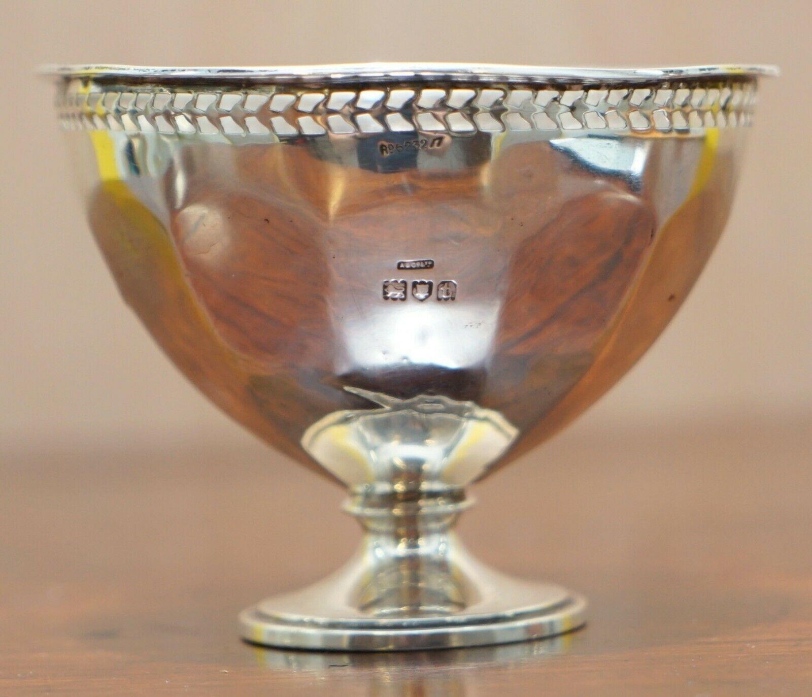 Wimbledon Furniture

We are delighted to offer for sale this stunning Asprey & Co LTD London Sterling silver fully hallmarked bowl

A good looking and decorative little bowl, fully hallmarked with the serial number, then the sideways facing Lion for