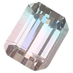 Schöner Bicolor Turmalin Schliff Edelstein 1,25 CT Afghanischer Turmalin für Schmuck