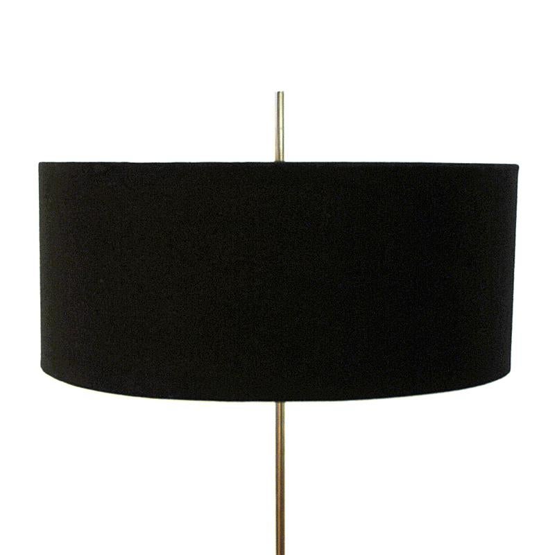 Scandinavian Modern Lovely Black Floorlamp from Solberg Fabrikker - Norway 1960s For Sale
