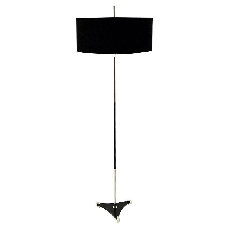 Lovely Black Floorlamp from Solberg Fabrikker - Norway 1960s For Sale