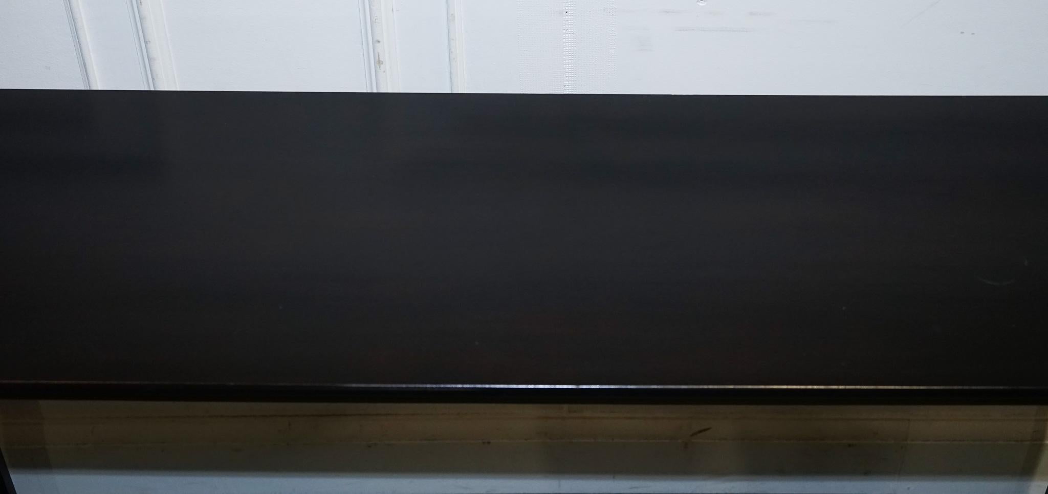 ENCANTADORA MESA CONSOLA NEGRA DE ESTILO BARROCO FRANCÉS SiDEBOARD siglo XX en venta