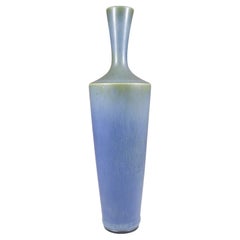Grazioso vaso di ceramica blu, Berndt Friberg, Gustavsberg 1958