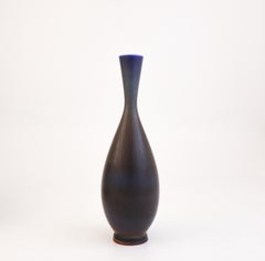 Lovely Blue Ceramic Vase, Berndt Friberg, Gustavsberg - Mid 20th Century