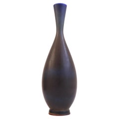 Lovely Blue Ceramic Vase, Berndt Friberg, Gustavsberg - Mid 20th Century