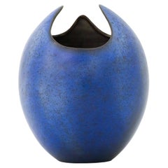 Lovely Blue Vase - Undine 5060 Upsala Ekeby - Hjördis Oldsfors - Scandinavian