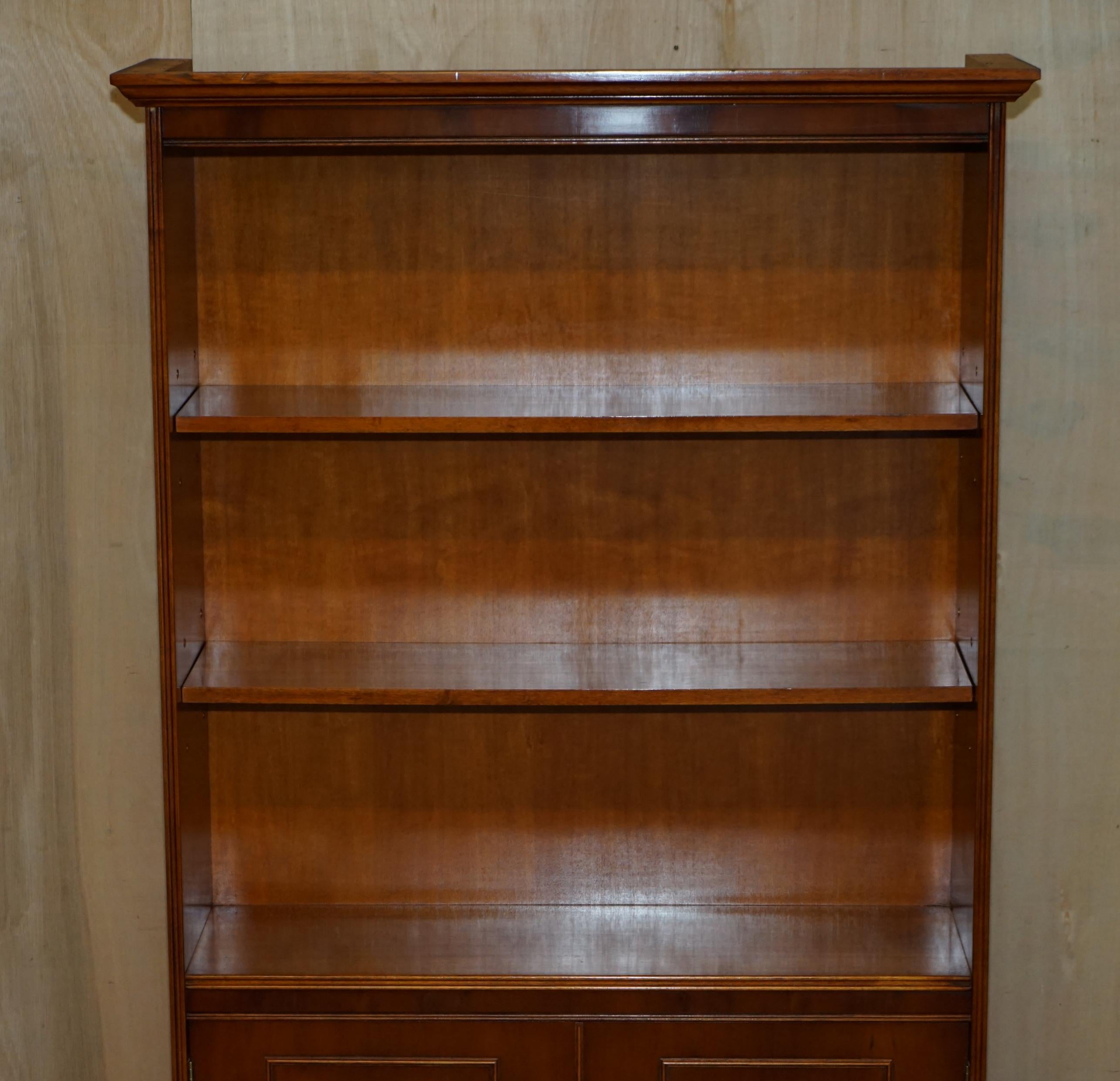 bookcase with cupboard base