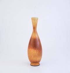 Lovely Brown Ceramic Vase, Berndt Friberg, Gustavsberg - Mid 20th Century
