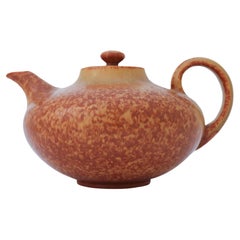 Vintage Lovely Brown Teapot Gunnar Nylund, Rörstrand