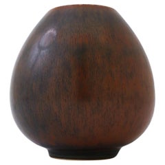 Lovely Brown Vase Ceramics Saxbo - probably Eva Staehr Nielsen 