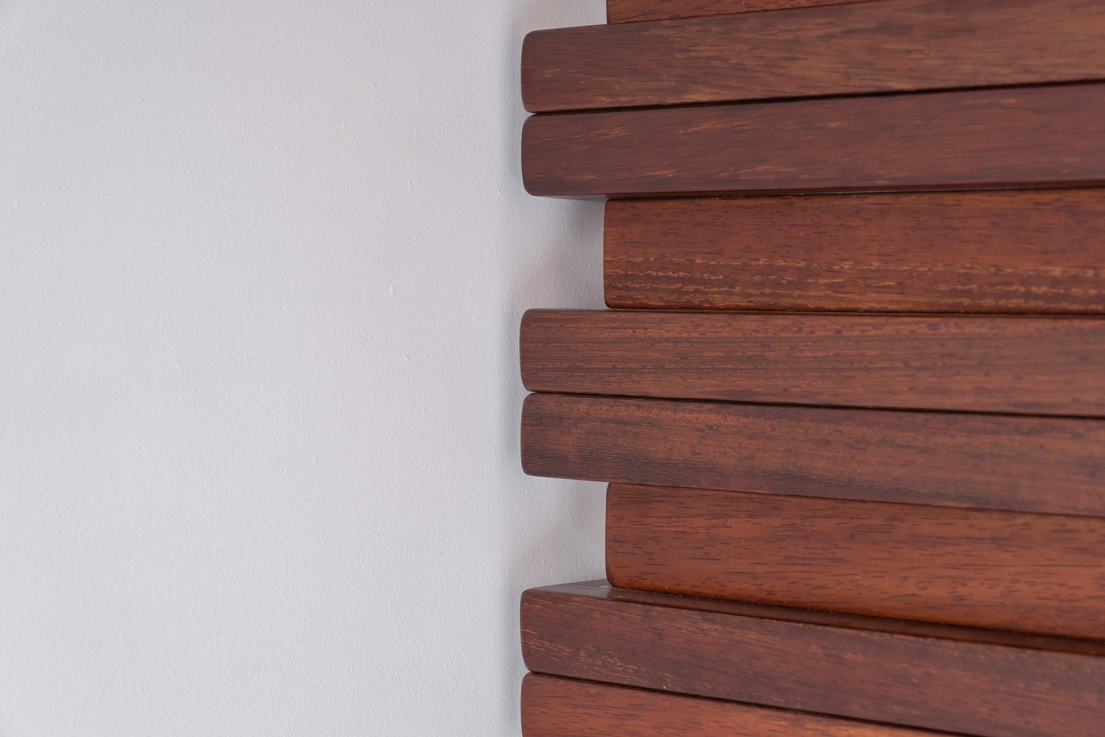 Lovely Brutalist Open Bookshelf from the 1960s 3