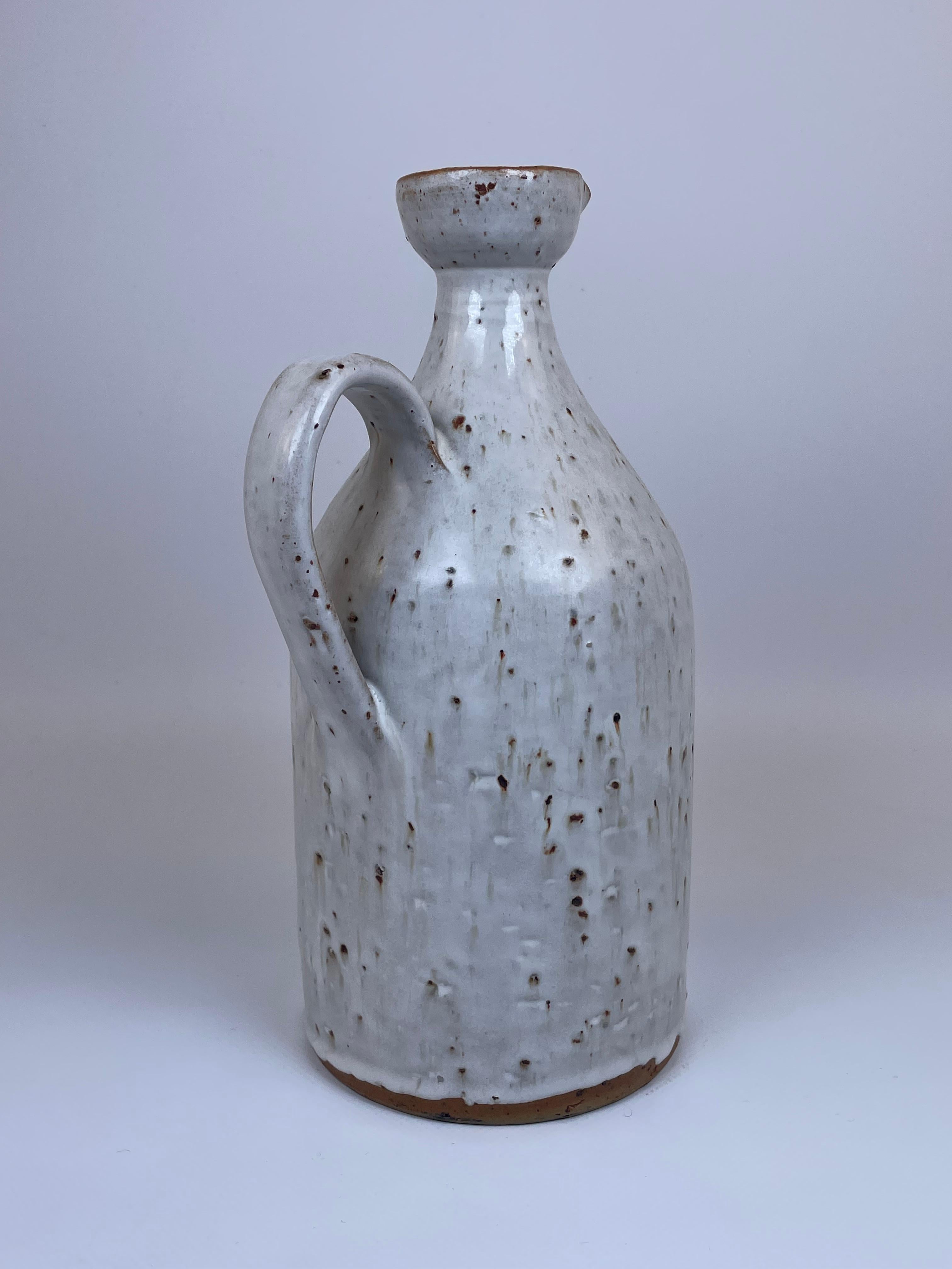 Francese Bella bottiglia in ceramica di Robert Picault in vendita