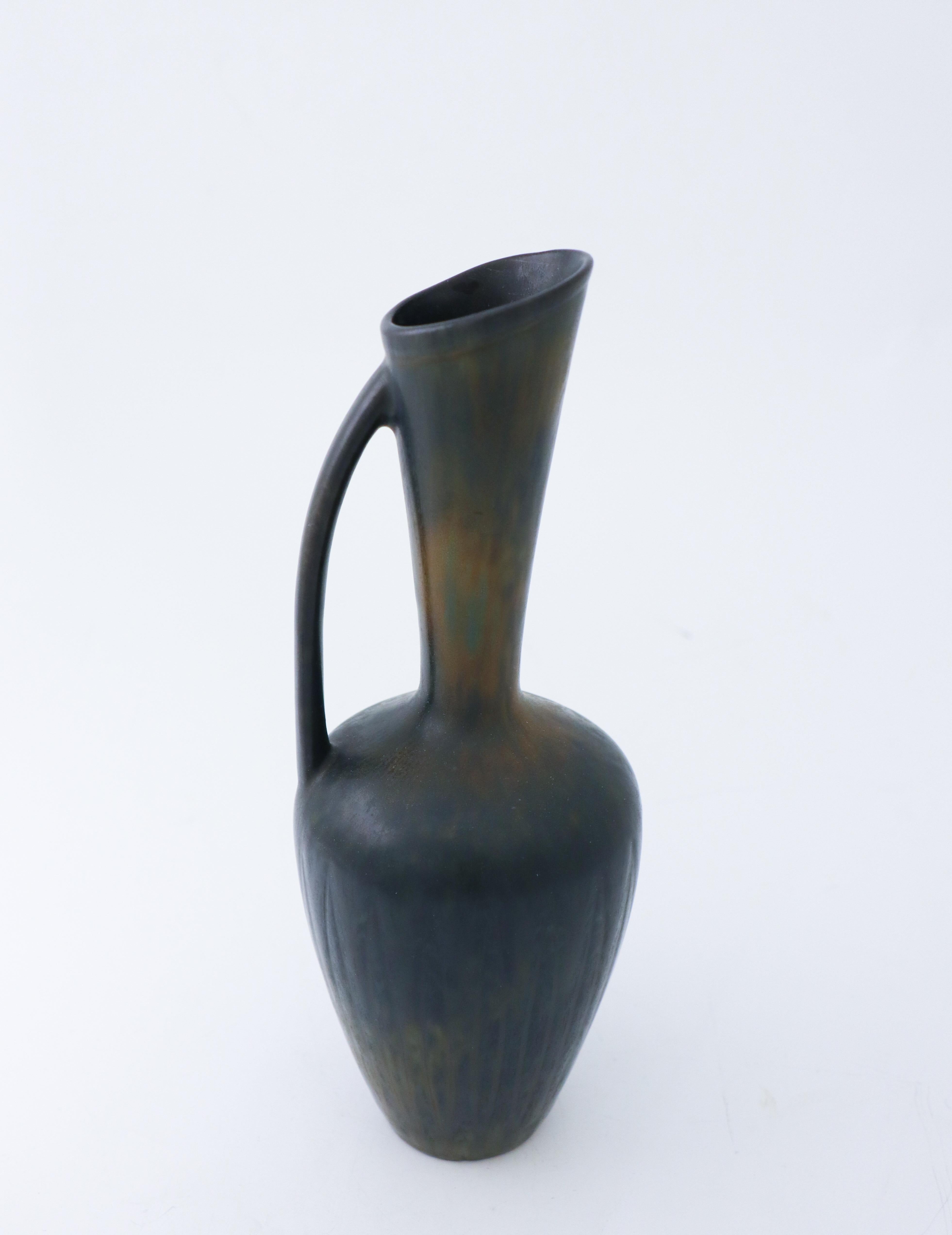 Glazed Lovely Ceramic Vase, Gunnar Nylund, Rörstrand