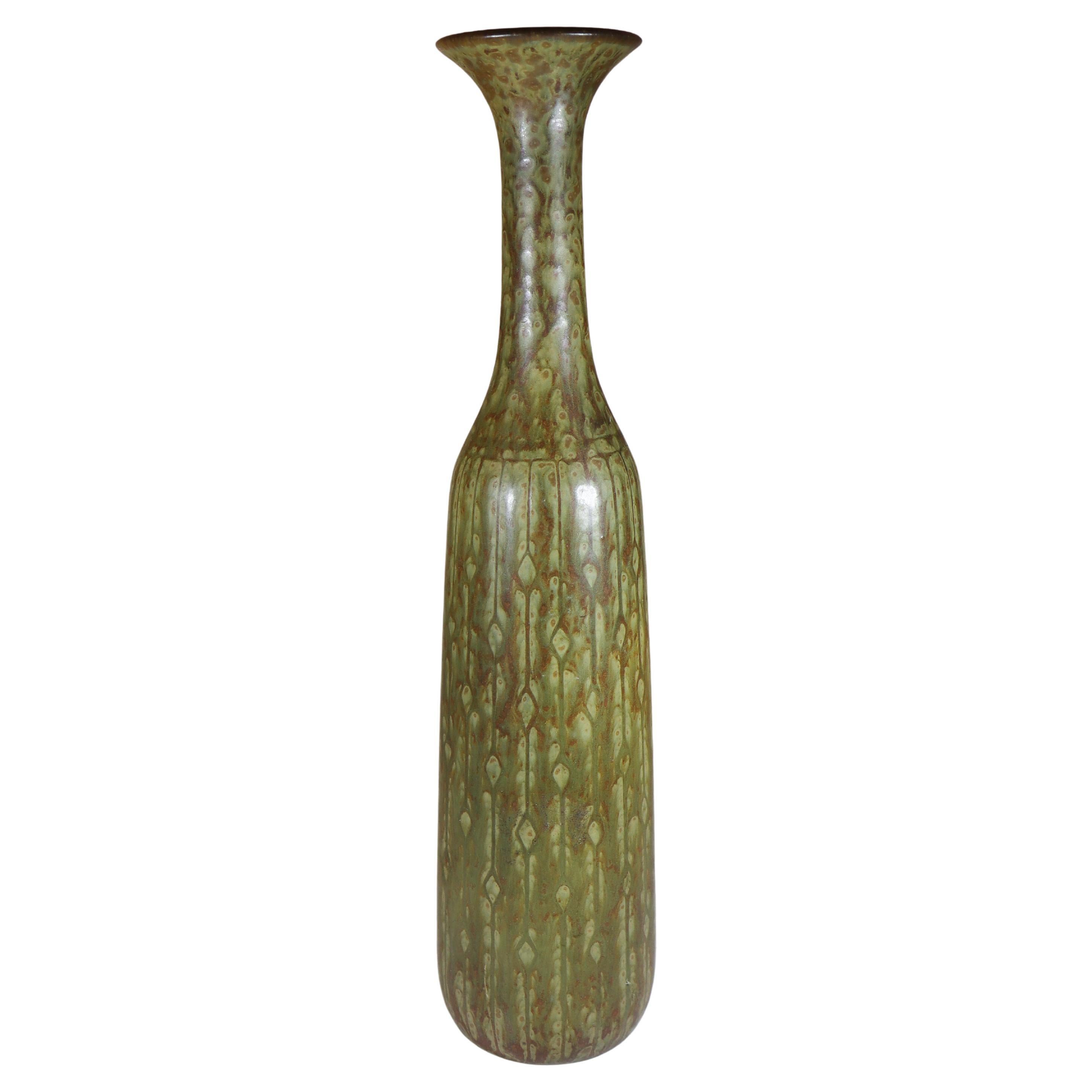 Lovely Ceramic Vase Speckled Glaze, Gunnar Nylund, Rörstrand