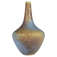 Schöne Keramikvase mit gesprenkelter Glasur, Gunnar Nylund, Rrstrand