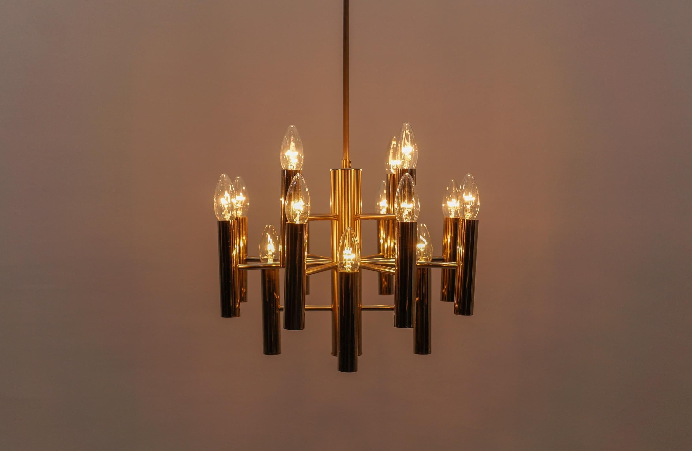 Graziosa lampada Sputnik da soffitto cromata, Germania anni '60 In condizioni buone in vendita a Nürnberg, Bayern