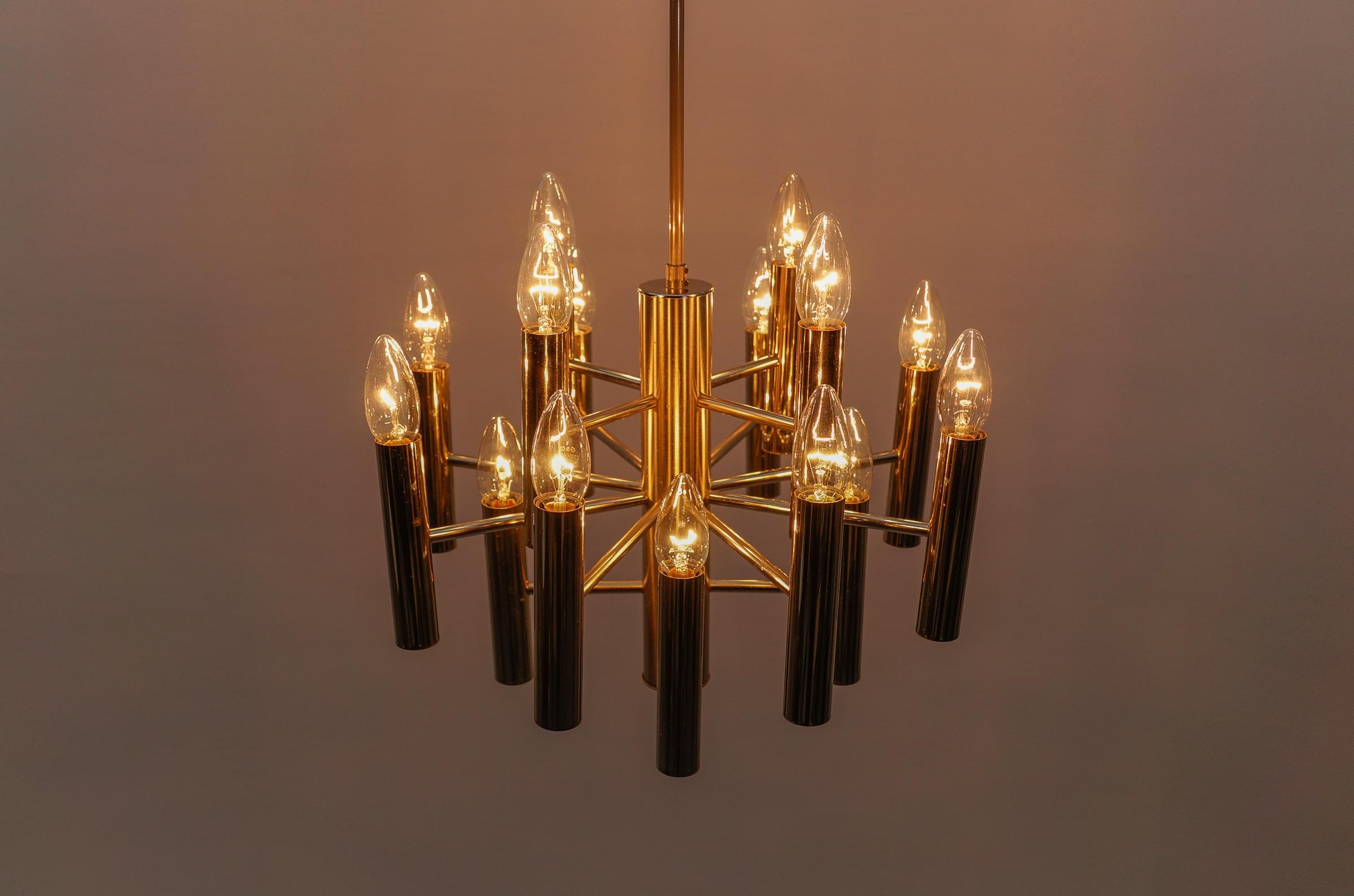 Graziosa lampada Sputnik da soffitto cromata, Germania anni '60 in vendita 2