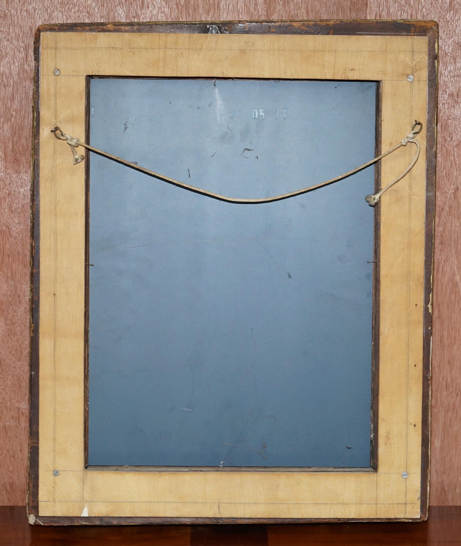 Lovely circa 1880-1900 French Giltwood Wall Mirror with Ornately Carved Frame For Sale 5