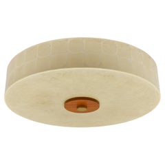 Lovely cocoon ceiling light by Friedel Wauer for GOLDKANT, 1960s Germany