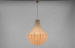 Ravissante lampe suspendue cocon, Allemagne, années 1950