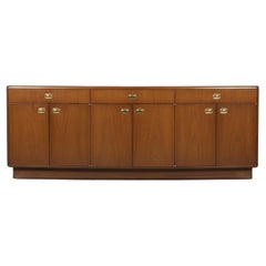 Lovely Curved Mid-Century Buffet attributed to Dunbar and Edward Wormley