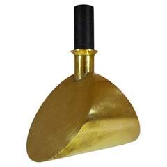 Belle carafe "Vicke", laiton et Wood, Pierre Forsell, Skultuna