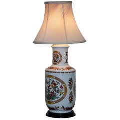 Lovely Decorative Chinese Vase Converted into a Table Lamp Decorative Piece